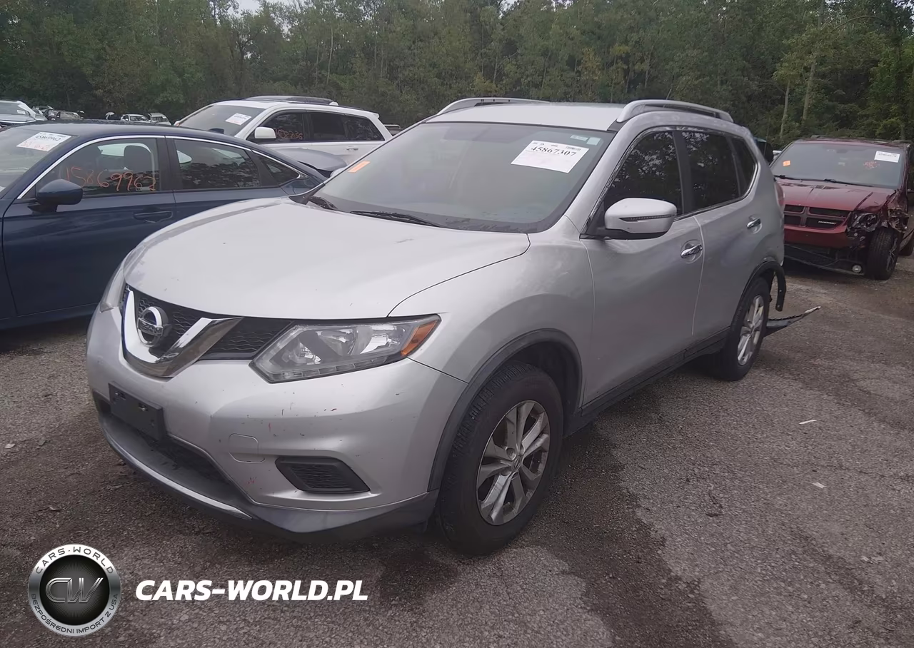 2016 Nissan Rogue S-Sl-Sv VIN:KNMAT2MV1GP708241 - 2