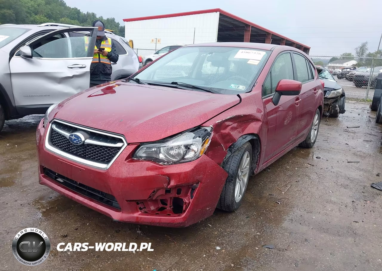 2015 Subaru Impreza 2.0I Premium VIN:JF1GPAC64F8283762 - 2