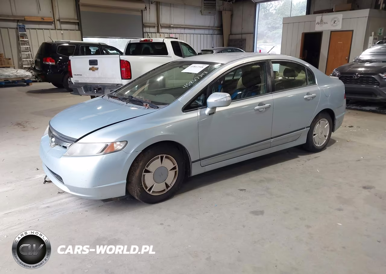 2008 Honda Civic Hybrid VIN:JHMFA36258S000799 - 2