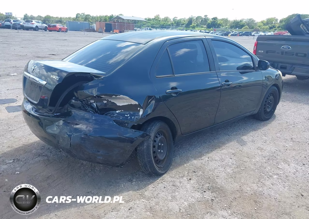 2010 Toyota Yaris VIN:JTDBT4K31A4078490 - 4
