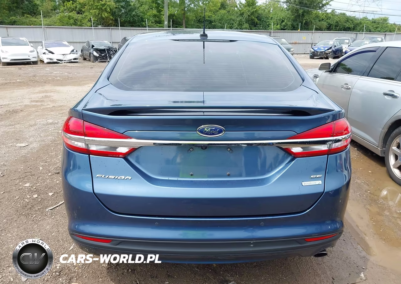 2018 Ford Fusion Se VIN:3FA6P0HD9JR217454 - 16