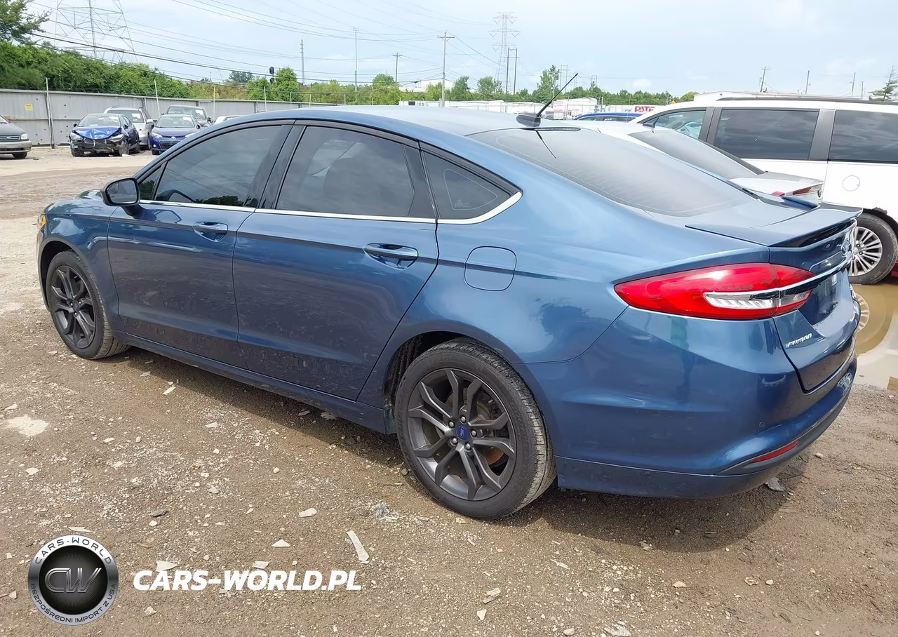 2018 Ford Fusion Se VIN:3FA6P0HD9JR217454 - 3