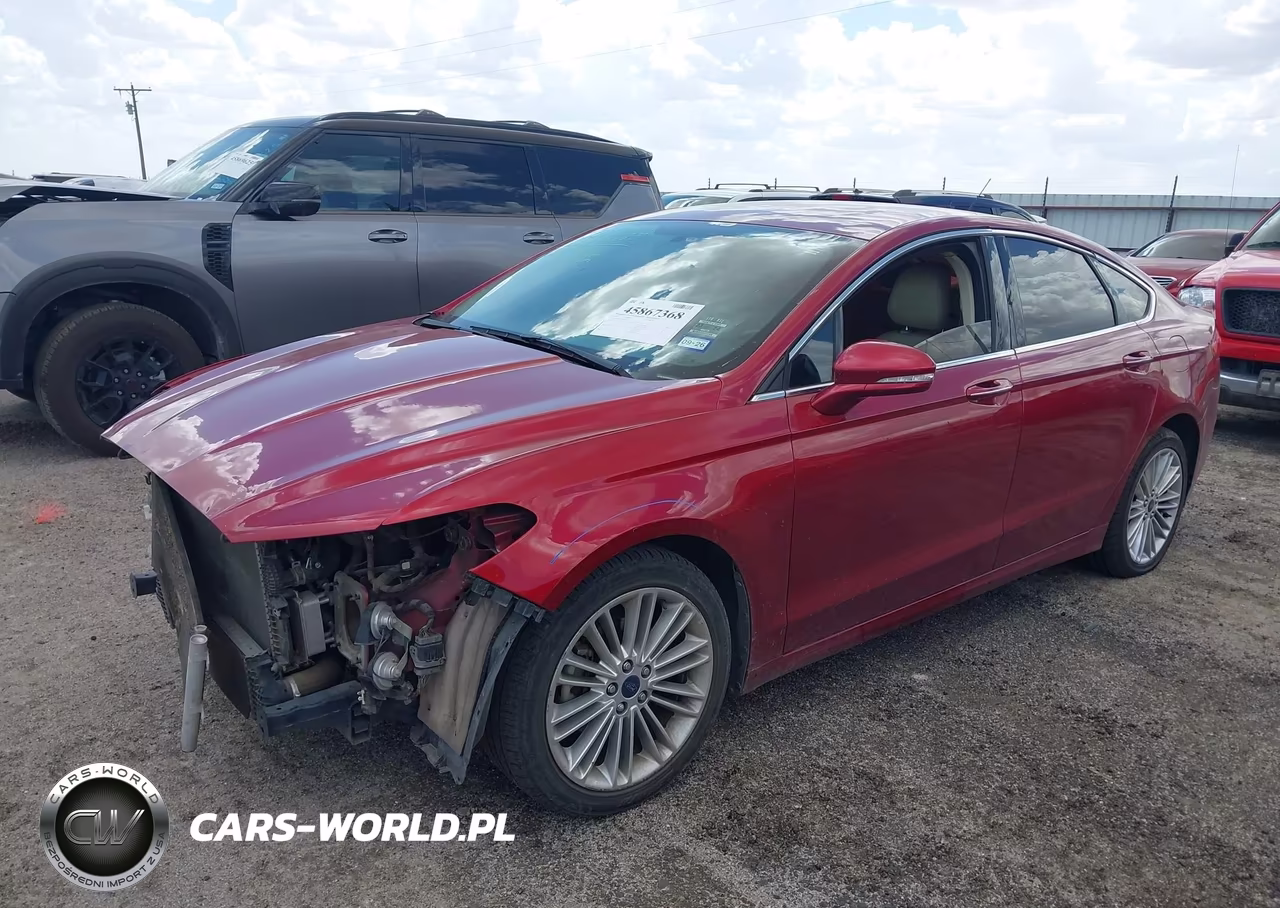 2014 Ford Fusion Se VIN:3FA6P0H90ER193207 - 2