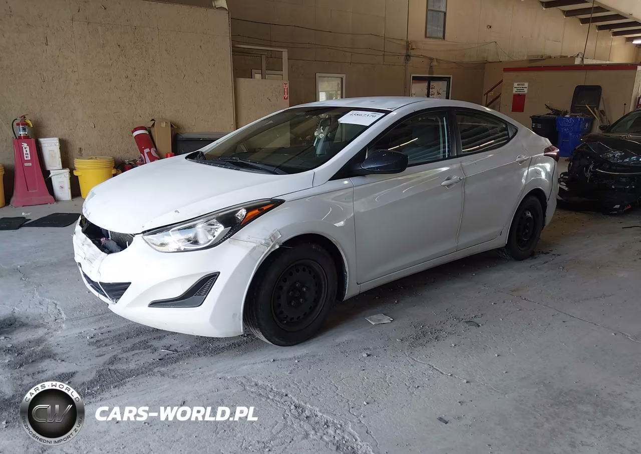 2016 Hyundai Elantra Se VIN:5NPDH4AE3GH777491 - 2