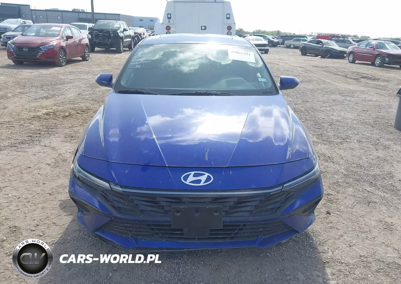 2024 Hyundai Elantra Sel VIN:KMHLS4DG7RU789299 - 13