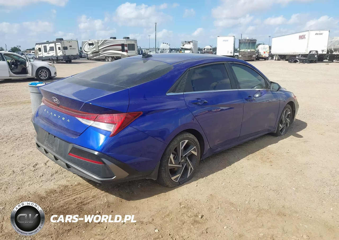 2024 Hyundai Elantra Sel VIN:KMHLS4DG7RU789299 - 4