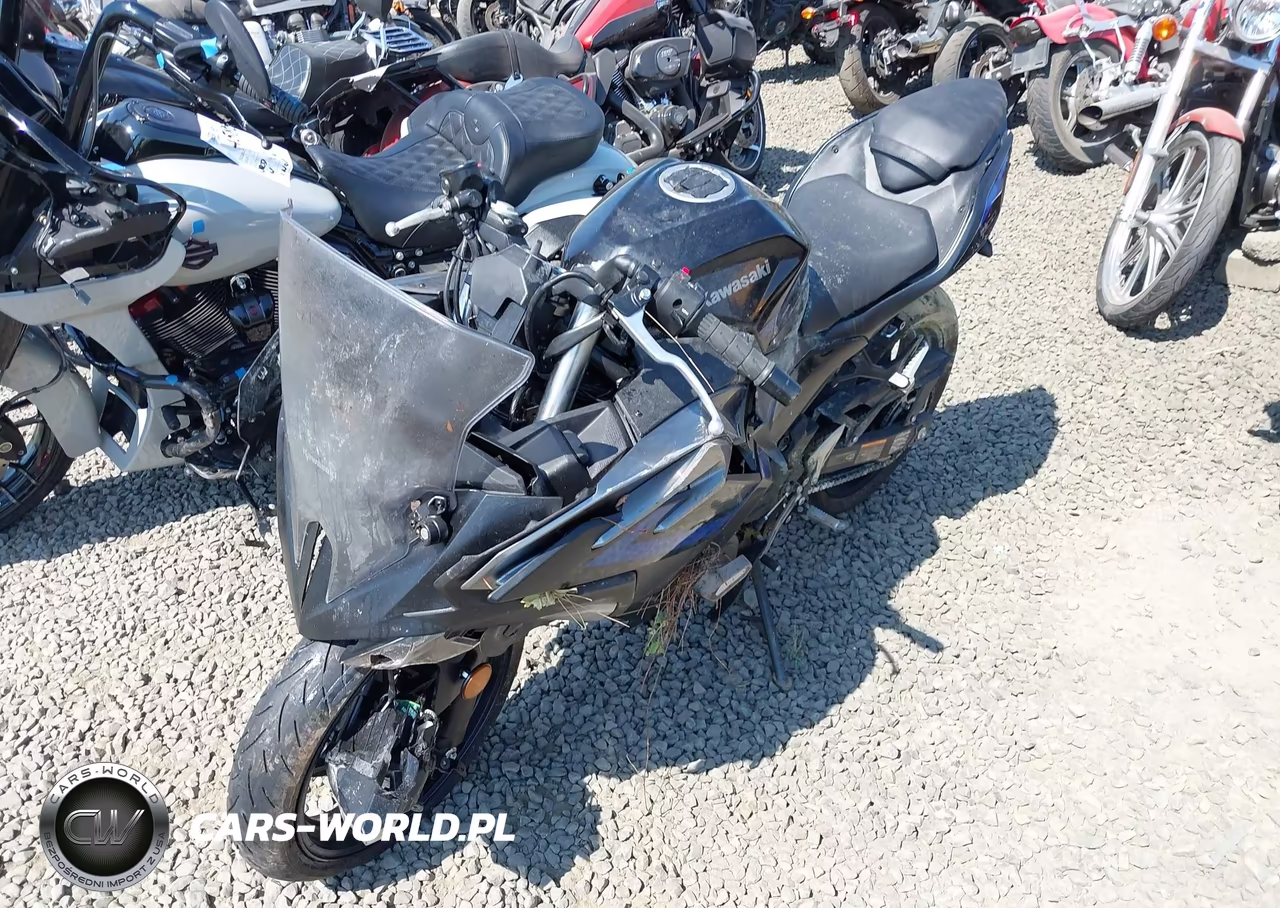 2025 Kawasaki Ex500 A-B VIN:ML5EXGJ17SDA63686 - 2