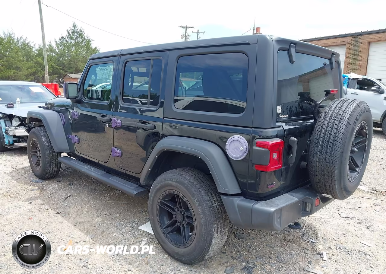 2022 Jeep Wrangler Unlimited Sport S 4X4 VIN:1C4HJXDG5NW251326 - 3