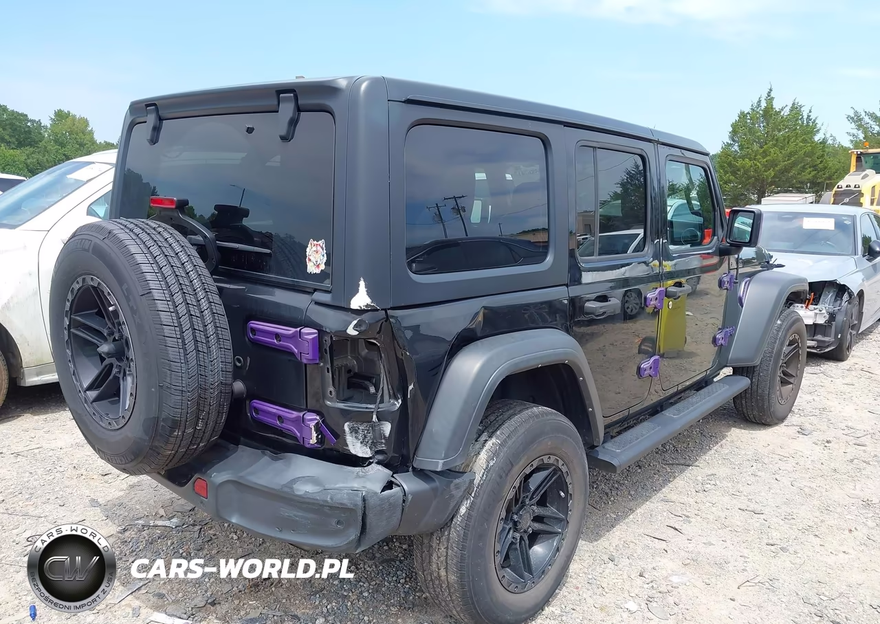 2022 Jeep Wrangler Unlimited Sport S 4X4 VIN:1C4HJXDG5NW251326 - 4