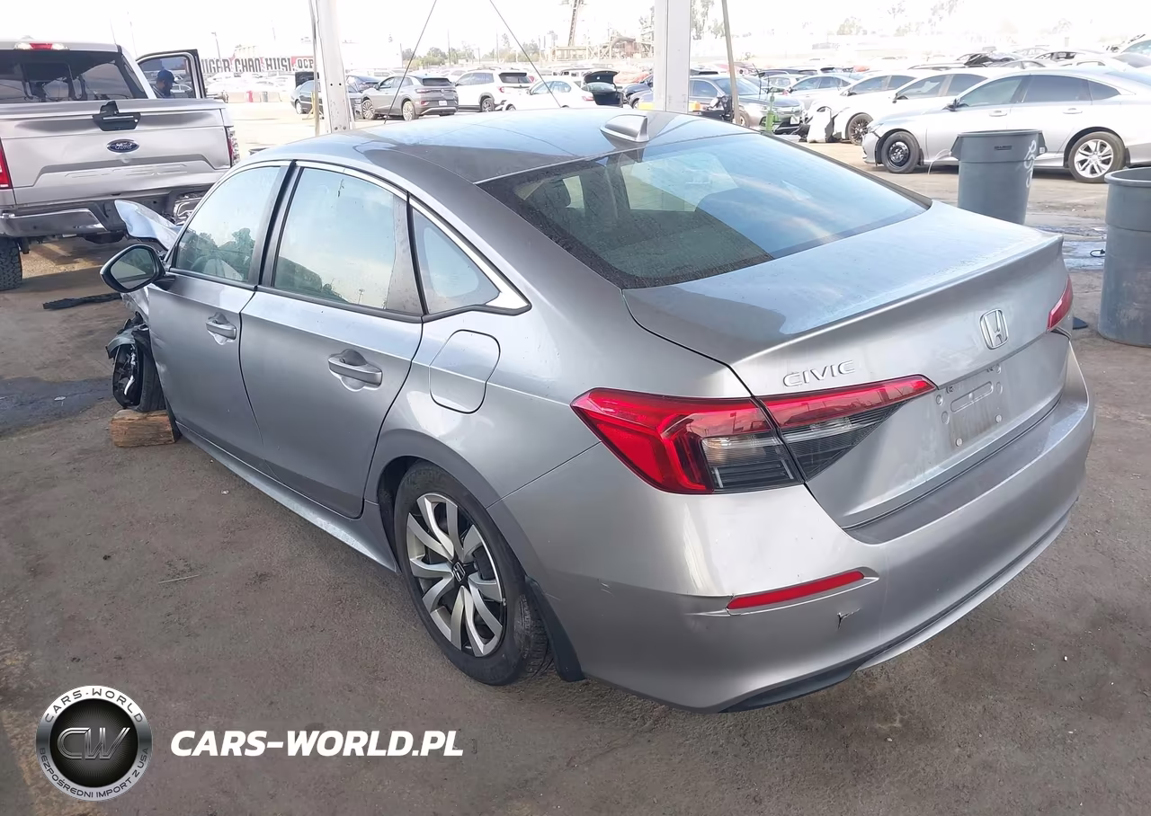 2023 Honda Civic Lx VIN:2HGFE2F27PH568740 - 3