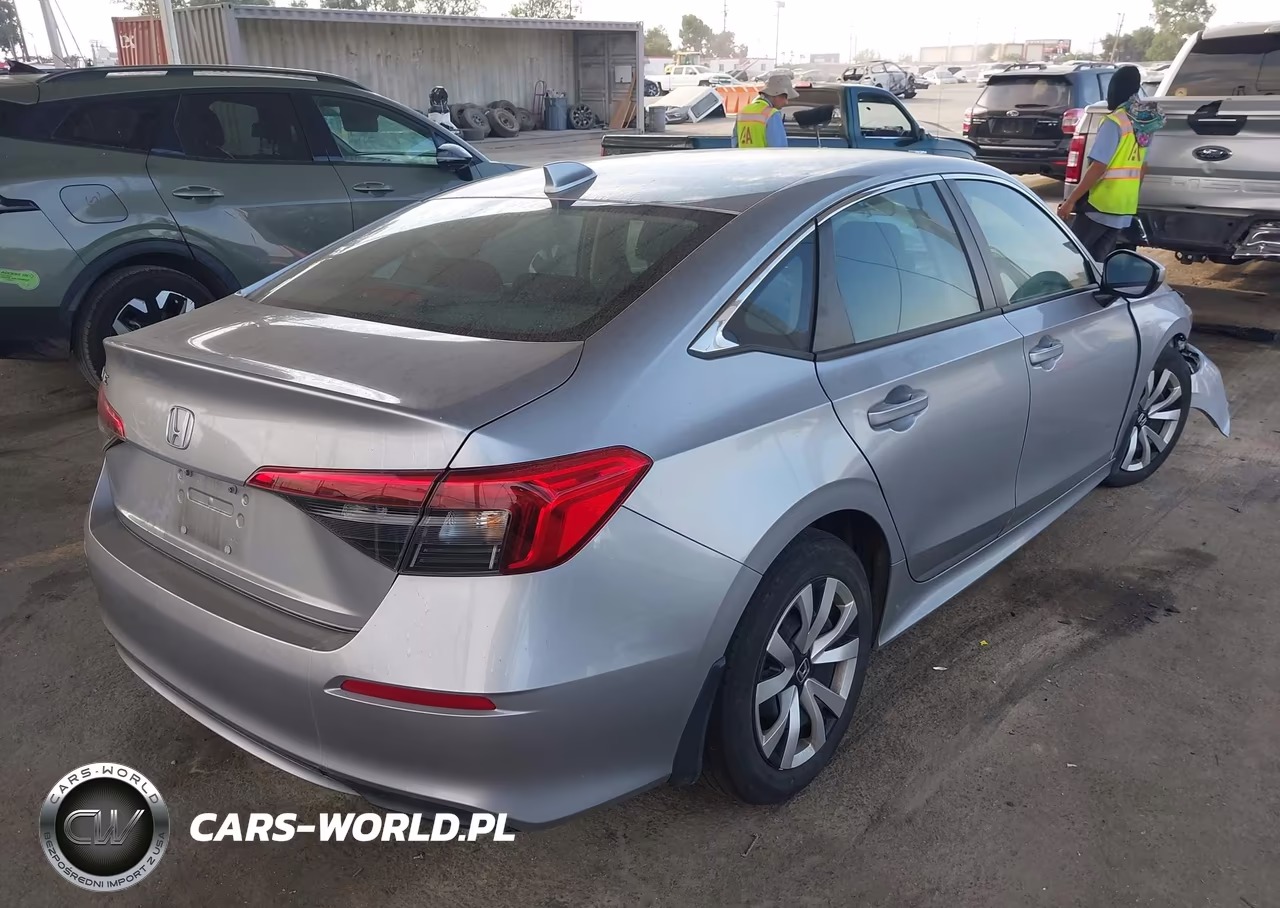 2023 Honda Civic Lx VIN:2HGFE2F27PH568740 - 4