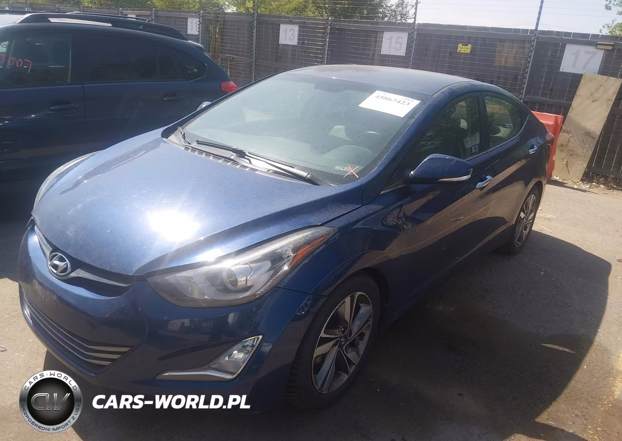 2016 Hyundai Elantra Limited VIN:5NPDH4AE2GH714883 - 2