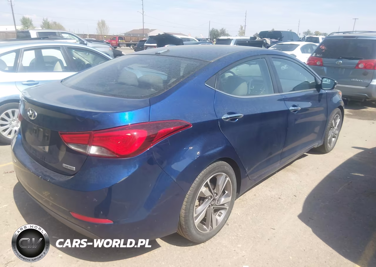 2016 Hyundai Elantra Limited VIN:5NPDH4AE2GH714883 - 4