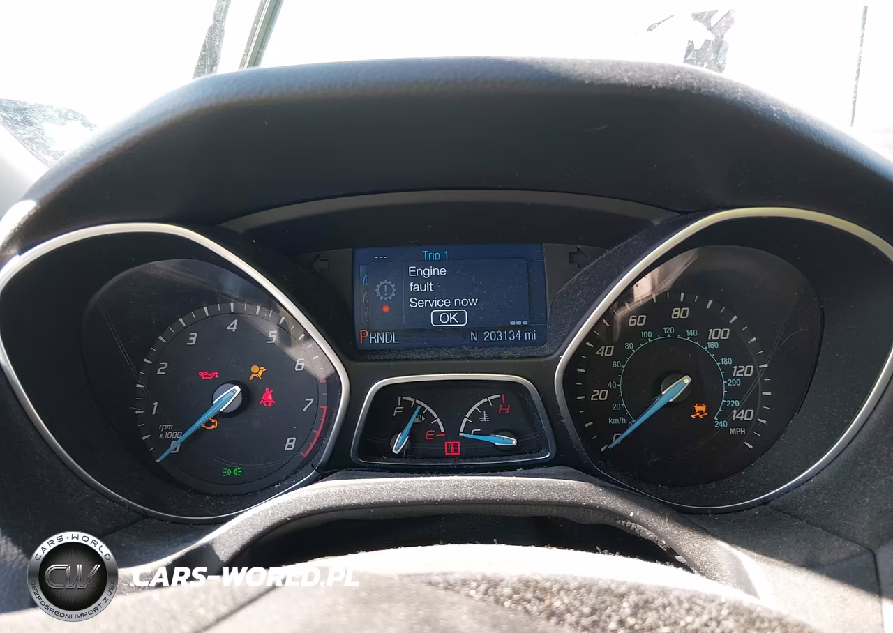 2014 Ford Focus Se VIN:1FADP3F25EL247209 - 7