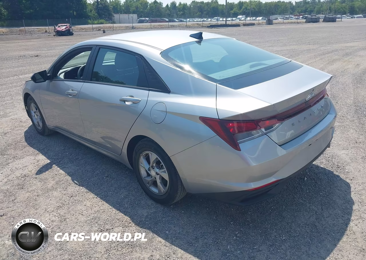 2021 Hyundai Elantra Se VIN:5NPLL4AGXMH045205 - 3