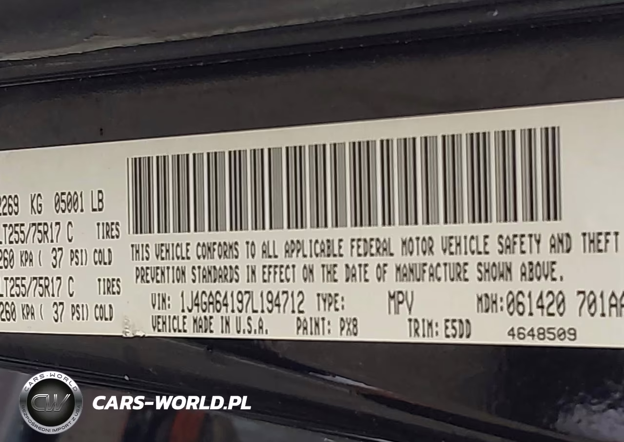 2007 Jeep Wrangler Rubicon VIN:1J4GA64197L194712 - 9