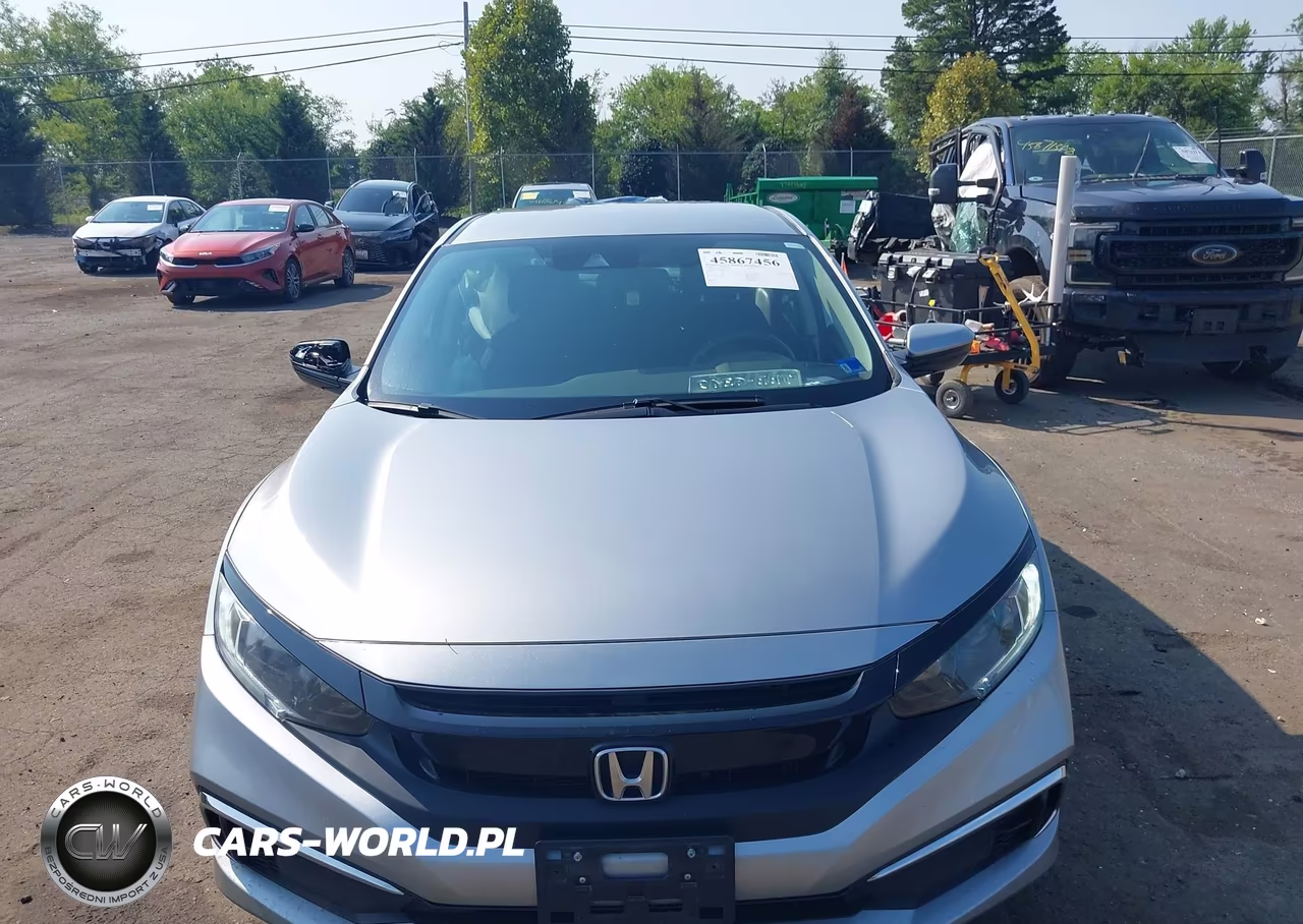 2020 Honda Civic Lx VIN:19XFC2F61LE013232 - 12