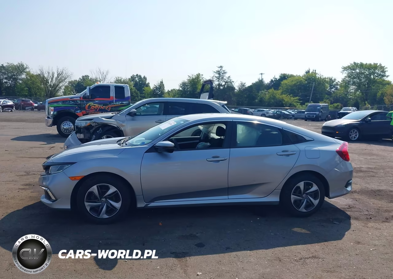 2020 Honda Civic Lx VIN:19XFC2F61LE013232 - 14