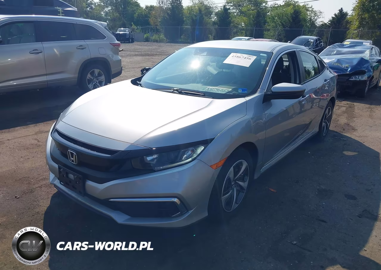 2020 Honda Civic Lx VIN:19XFC2F61LE013232 - 2