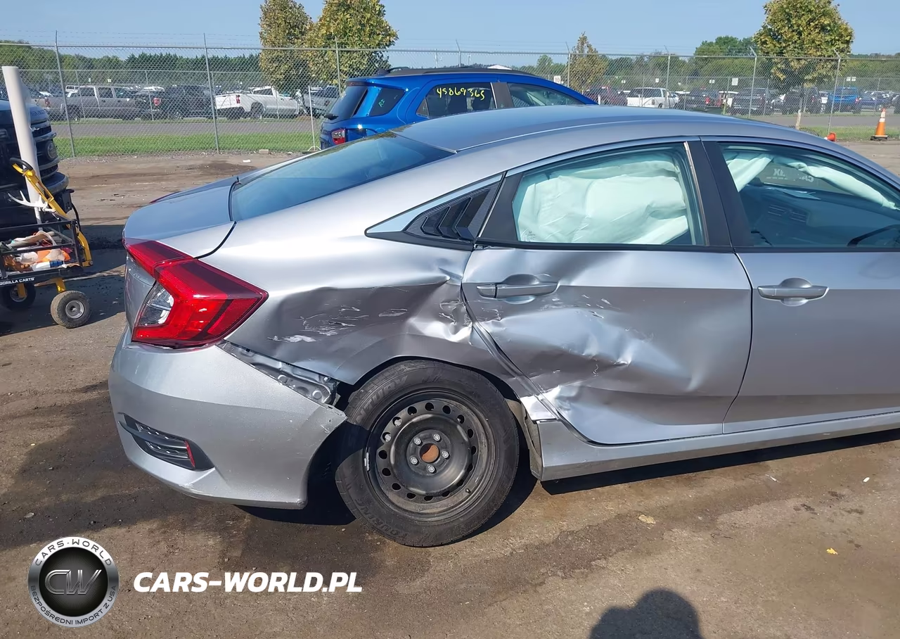2020 Honda Civic Lx VIN:19XFC2F61LE013232 - 6