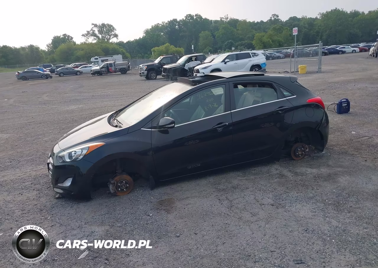 2016 Hyundai Elantra Gt VIN:KMHD35LH3GU317910 - 2
