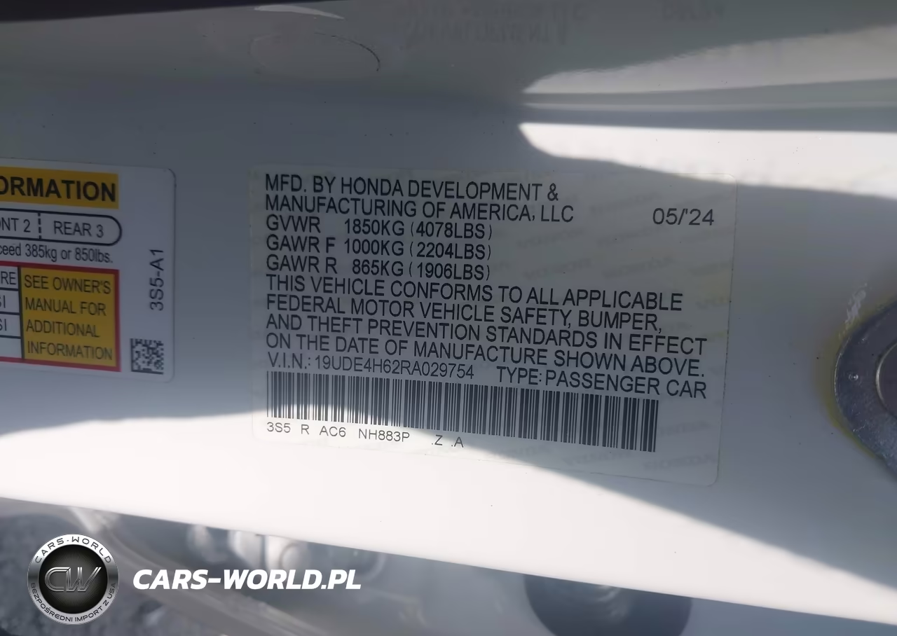 2024 Acura Integra A-Spec Technology VIN:19UDE4H62RA029754 - 9