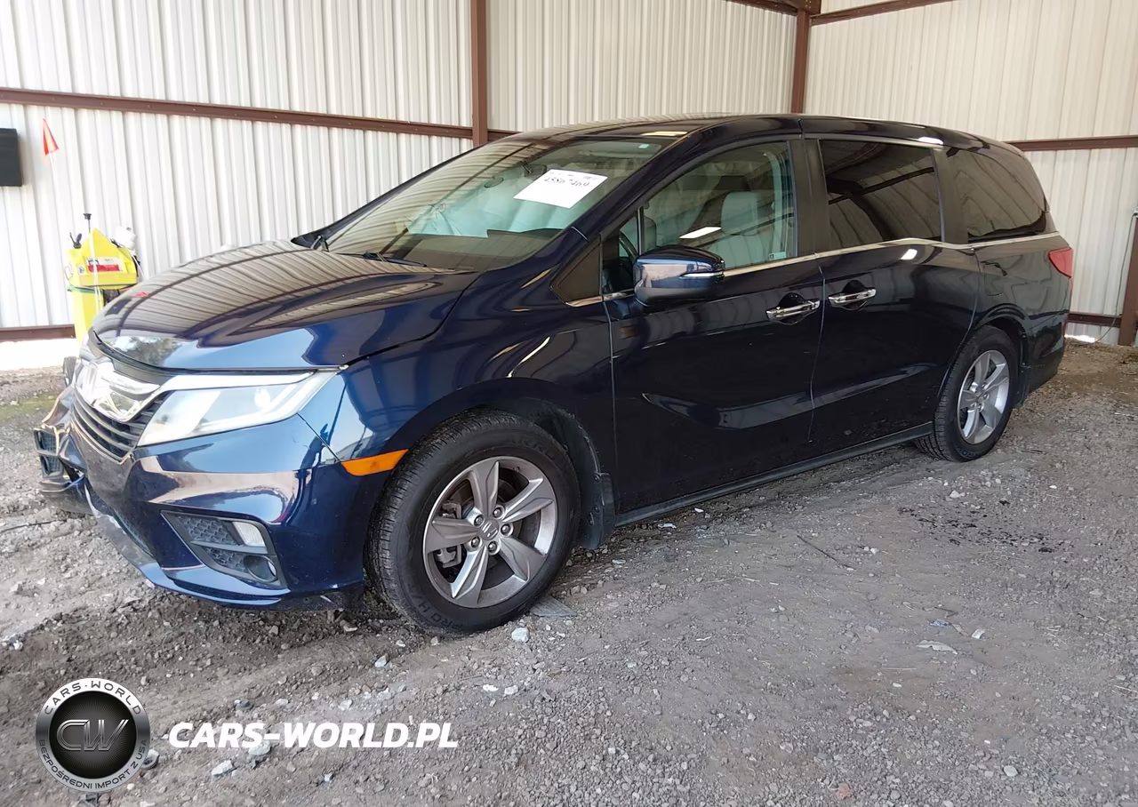 2020 Honda Odyssey Ex-L-Ex-L W-Navi Res VIN:5FNRL6H79LB069259 - 2
