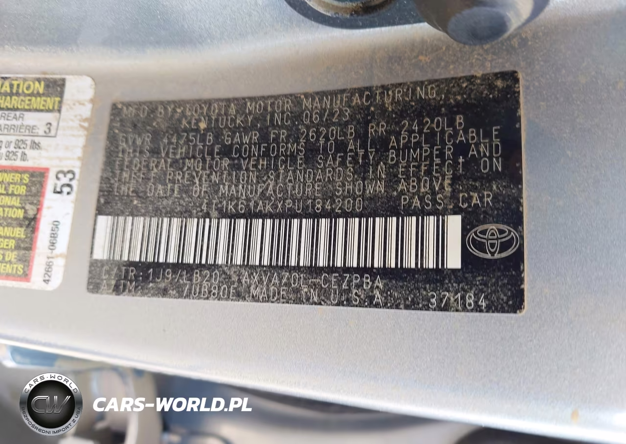 2023 Toyota Camry Xse VIN:4T1K61AKXPU184200 - 9