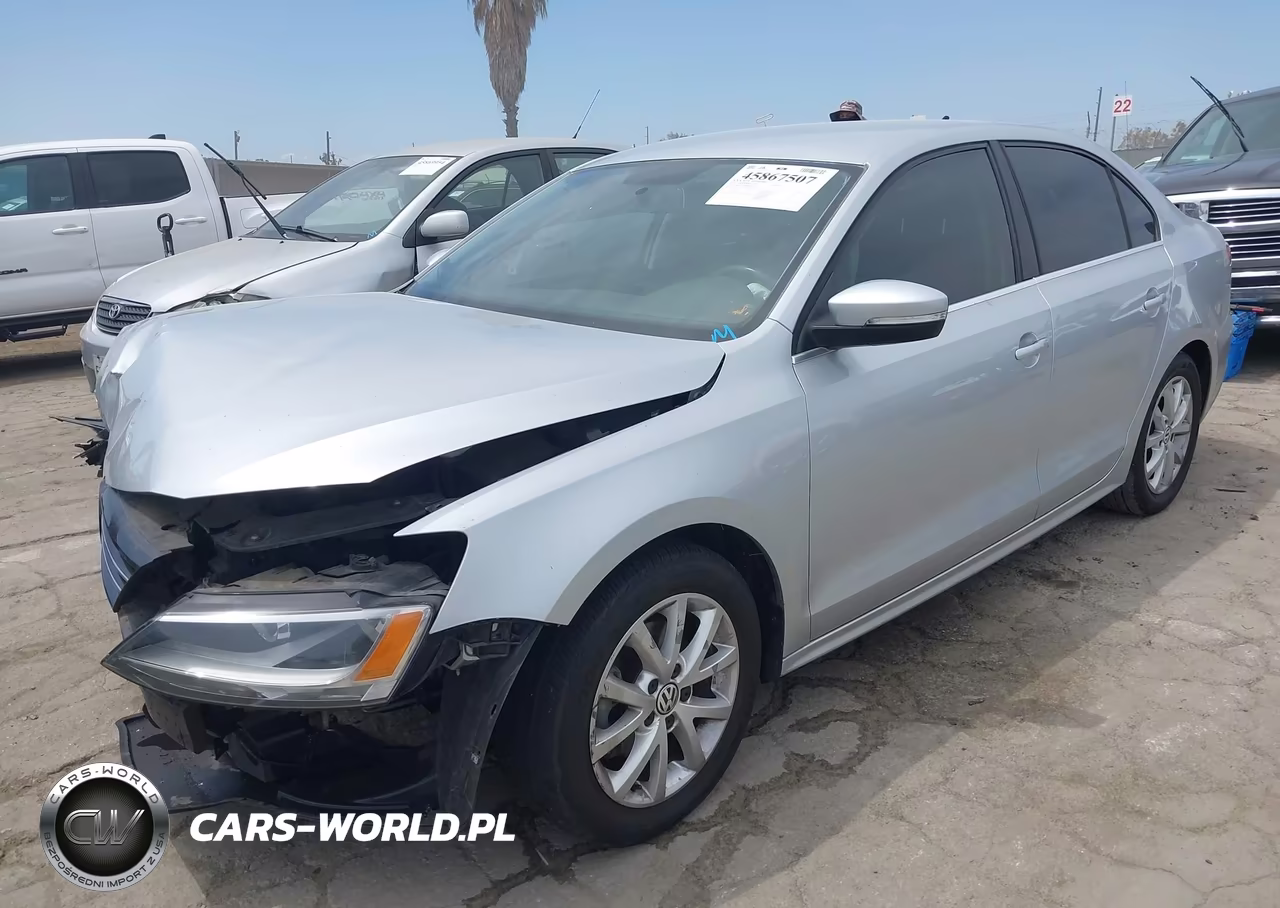 2013 Volkswagen Jetta 2.5L Se VIN:3VWDP7AJ7DM456106 - 2