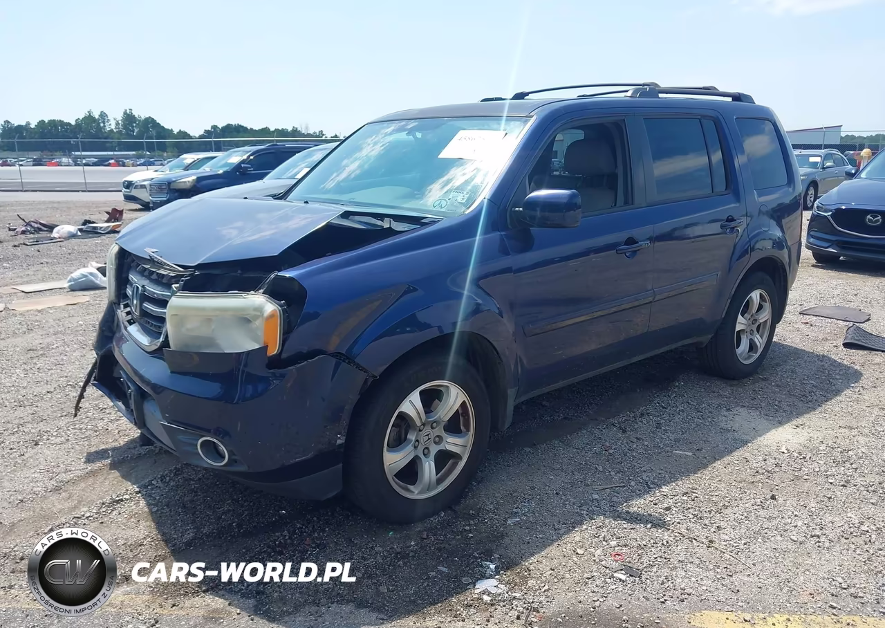 2015 Honda Pilot Ex-L VIN:5FNYF3H53FB014262 - 2