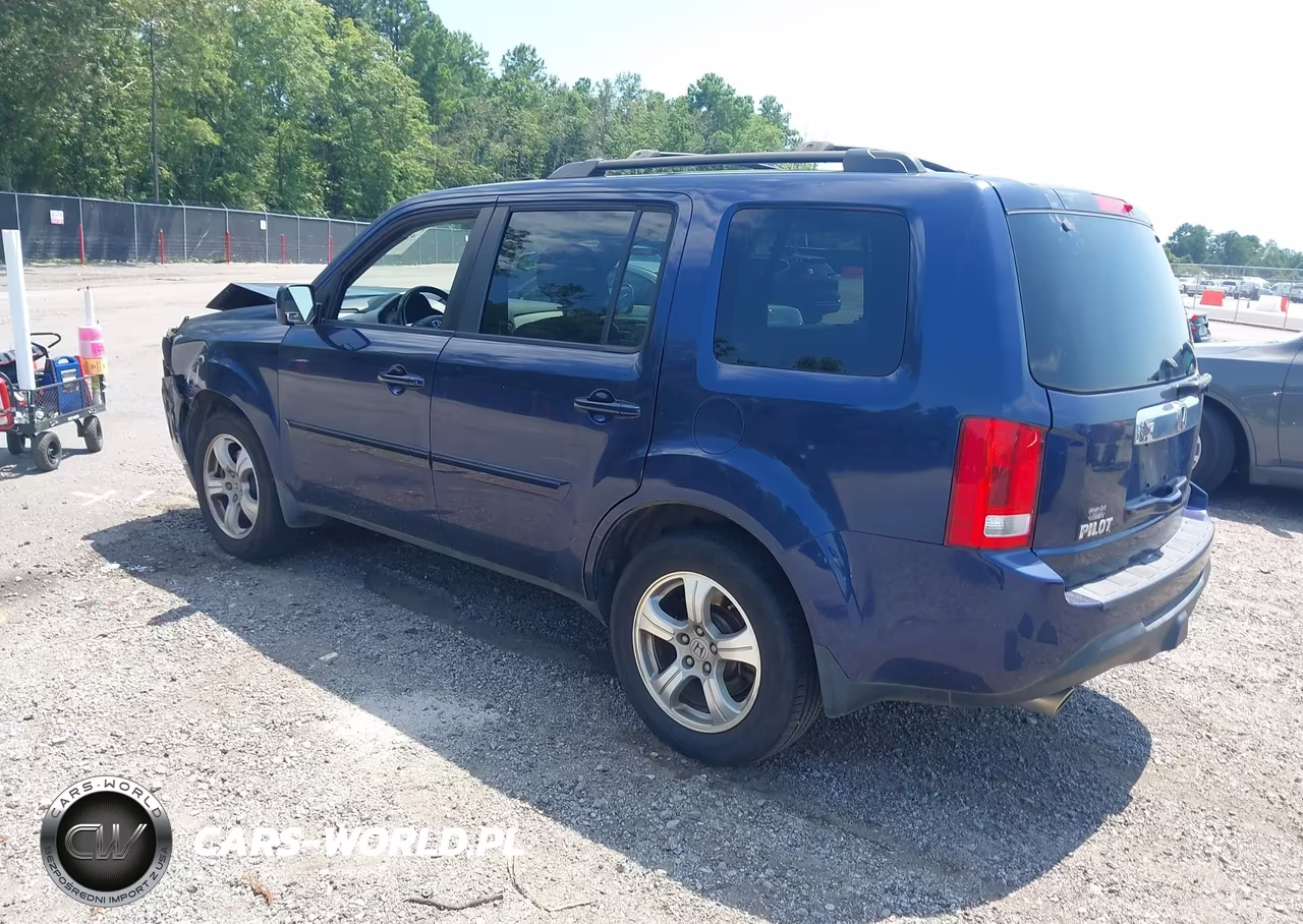 2015 Honda Pilot Ex-L VIN:5FNYF3H53FB014262 - 3