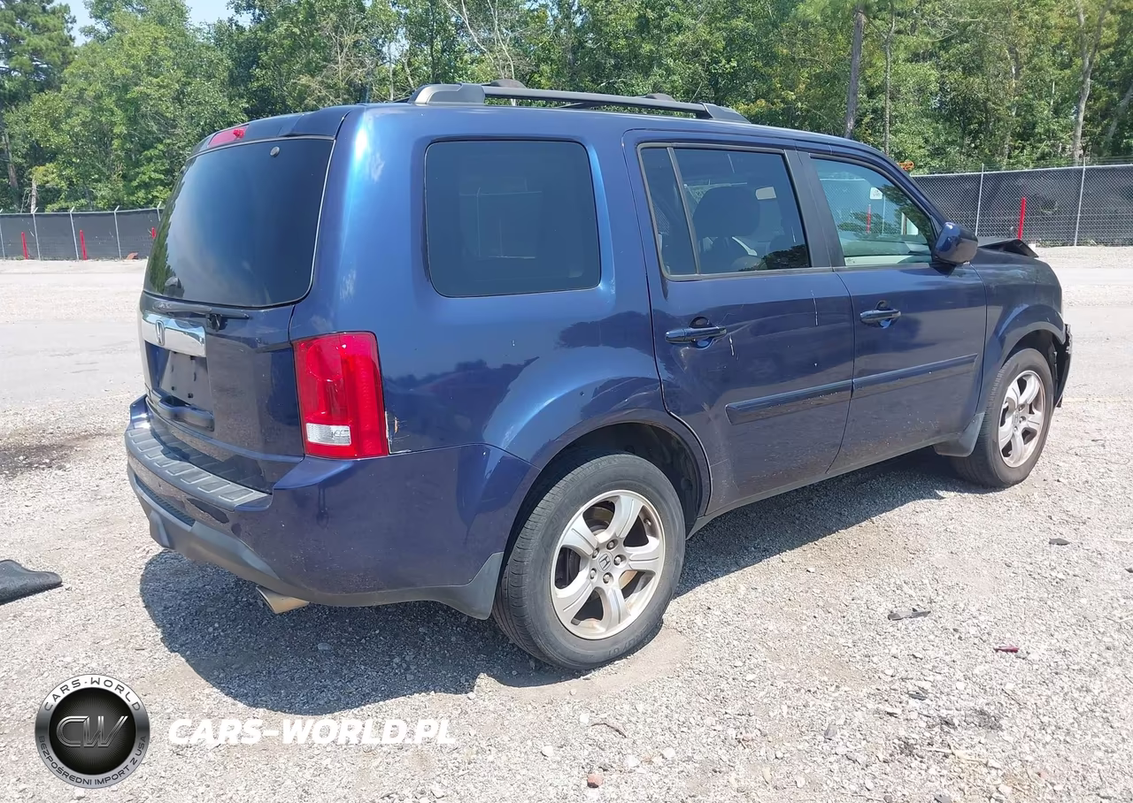 2015 Honda Pilot Ex-L VIN:5FNYF3H53FB014262 - 4
