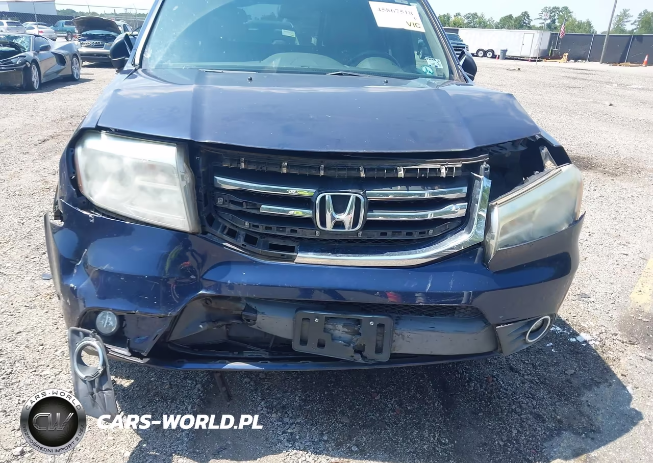 2015 Honda Pilot Ex-L VIN:5FNYF3H53FB014262 - 6
