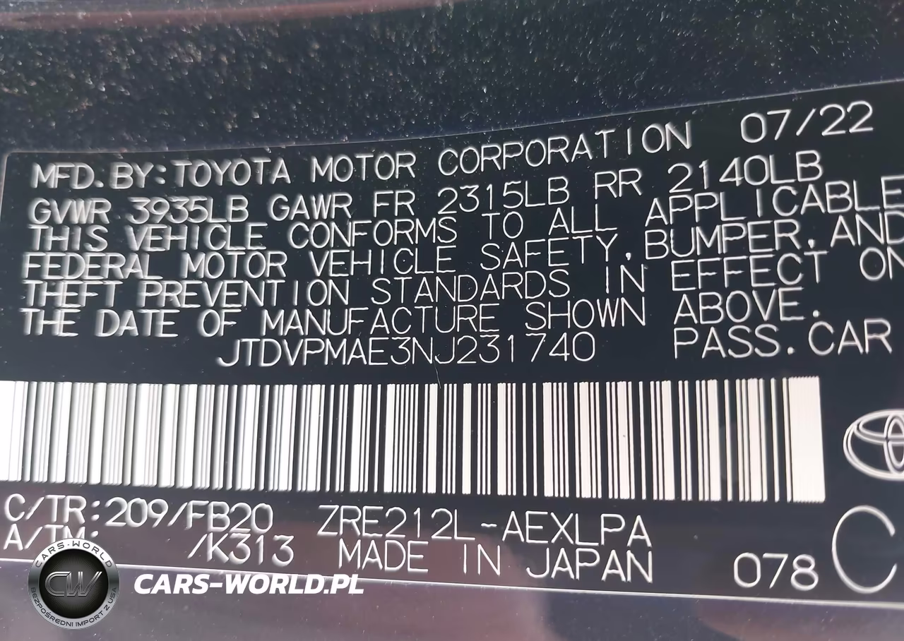 2022 Toyota Corolla Le VIN:JTDVPMAE3NJ231740 - 9