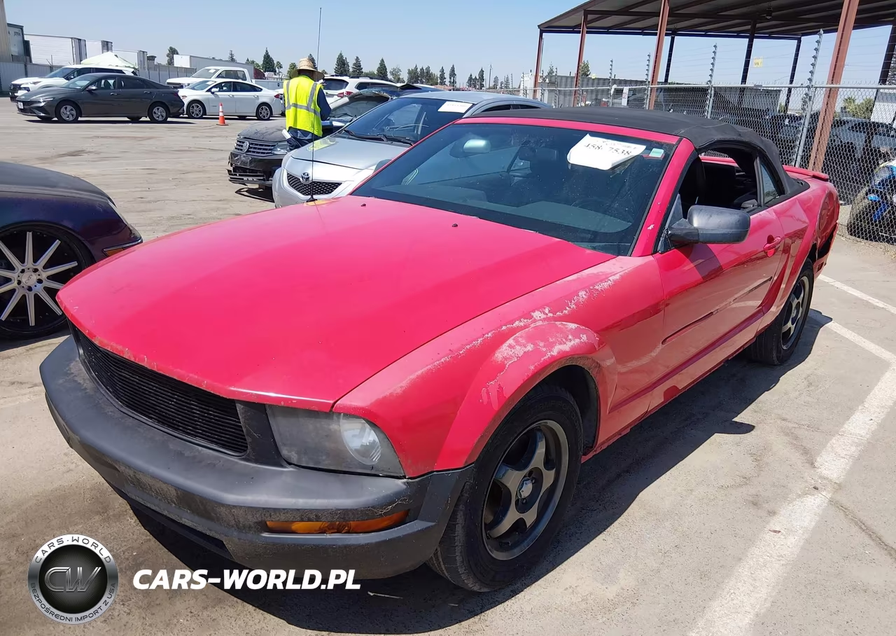2007 Ford Mustang V6 Deluxe-V6 Premium VIN:1ZVFT84N775276594 - 2