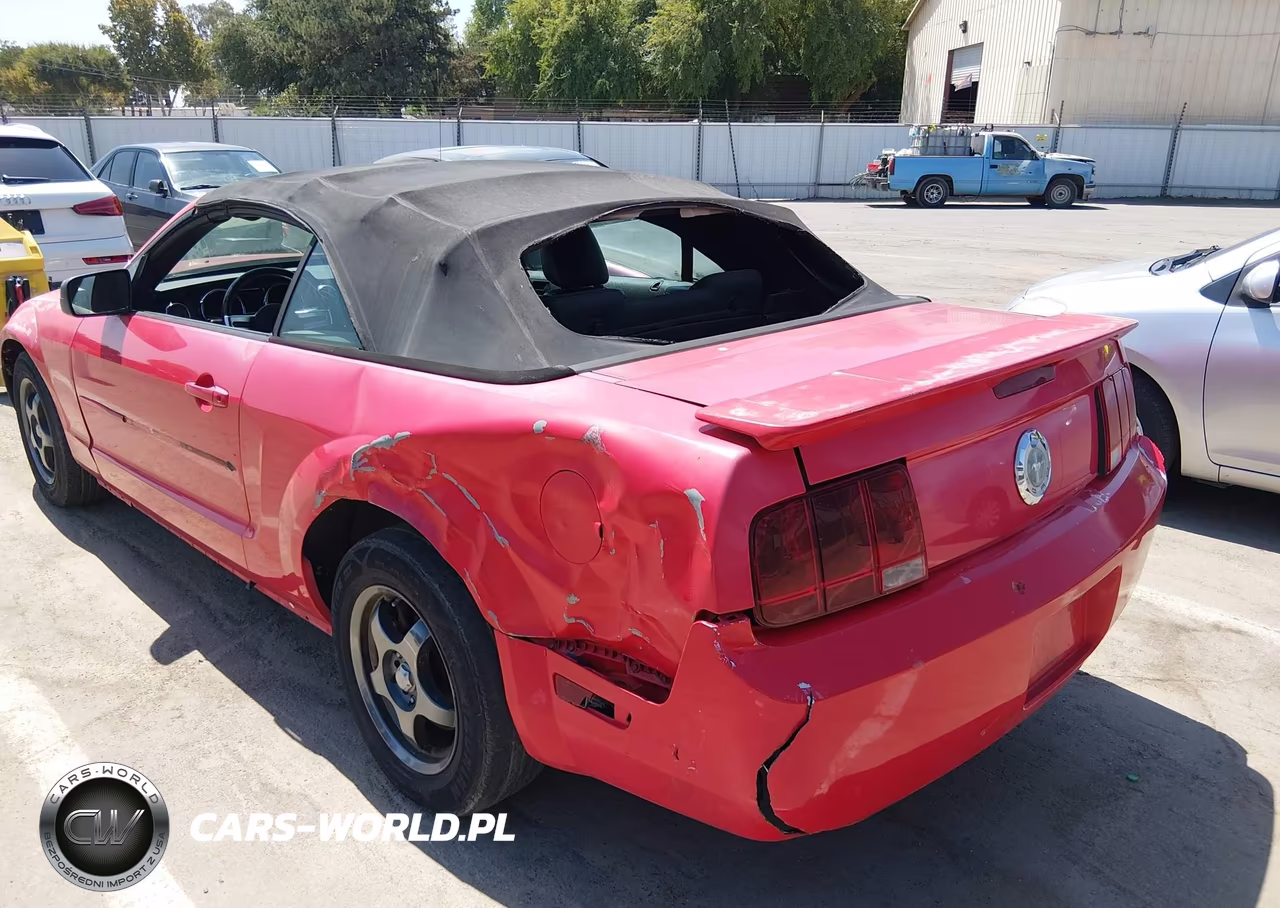 2007 Ford Mustang V6 Deluxe-V6 Premium VIN:1ZVFT84N775276594 - 3
