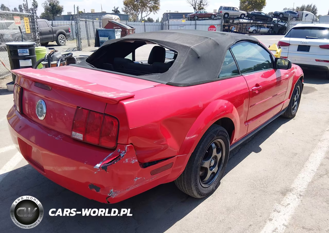 2007 Ford Mustang V6 Deluxe-V6 Premium VIN:1ZVFT84N775276594 - 4
