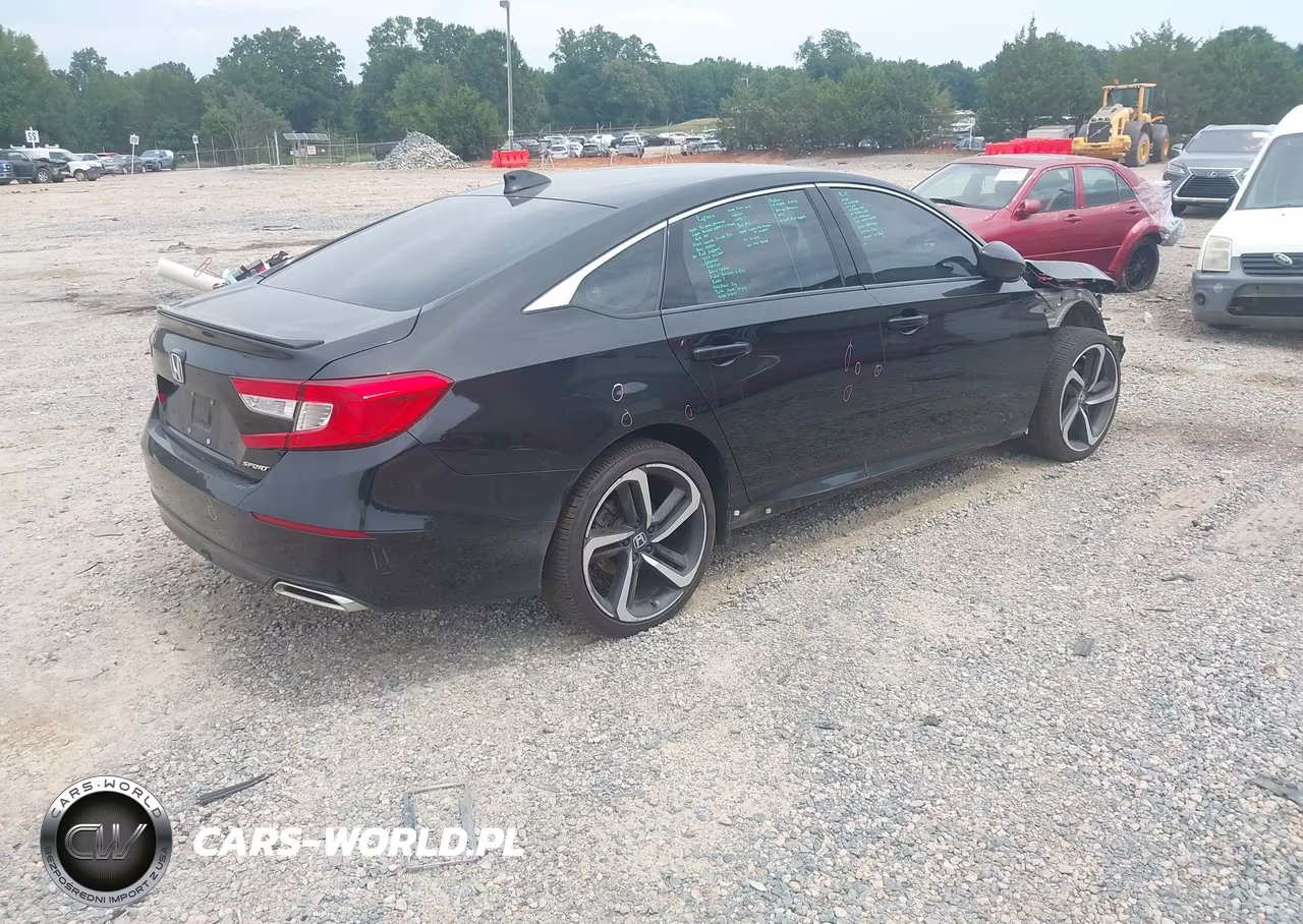 2018 Honda Accord Sport VIN:1HGCV1F30JA166277 - 4