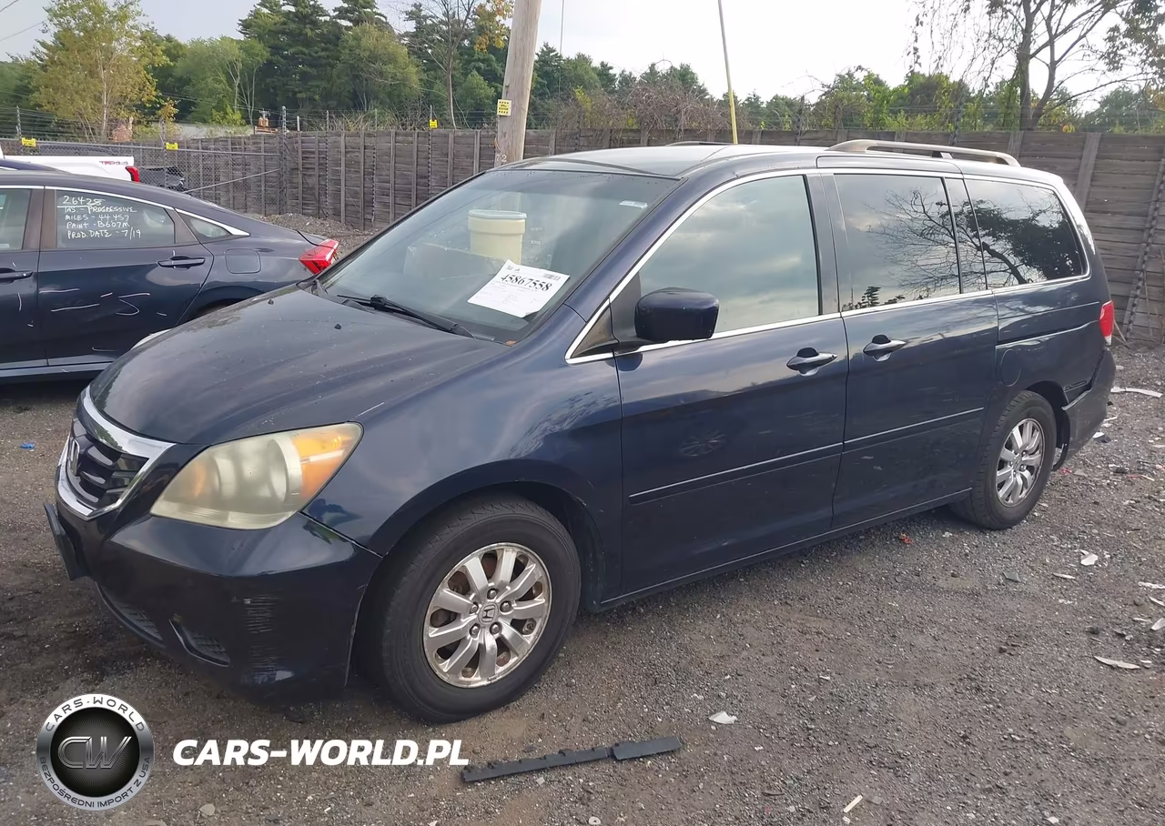 2008 Honda Odyssey Ex VIN:5FNRL38468B023335 - 2