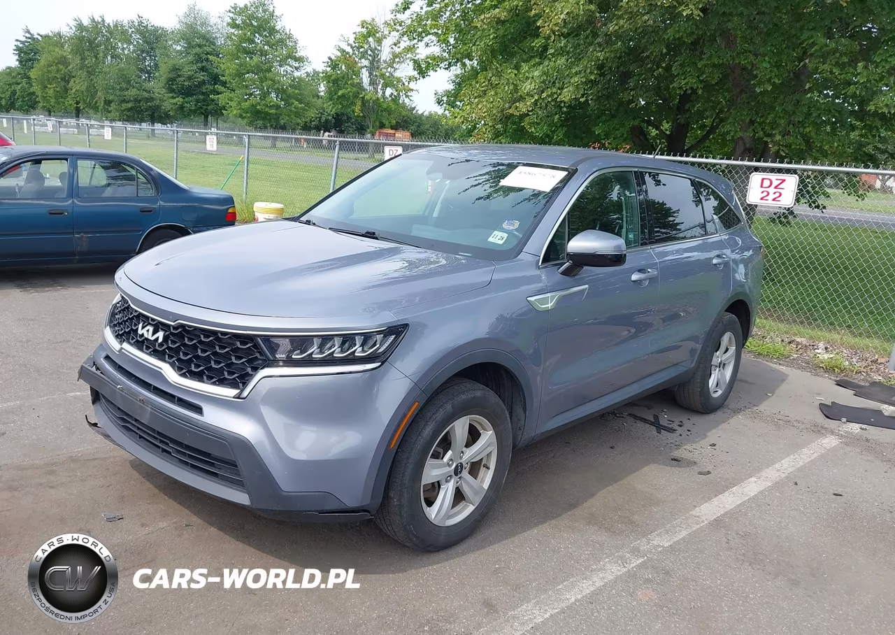 2022 Kia Sorento Lx VIN:5XYRGDLC4NG075057 - 2