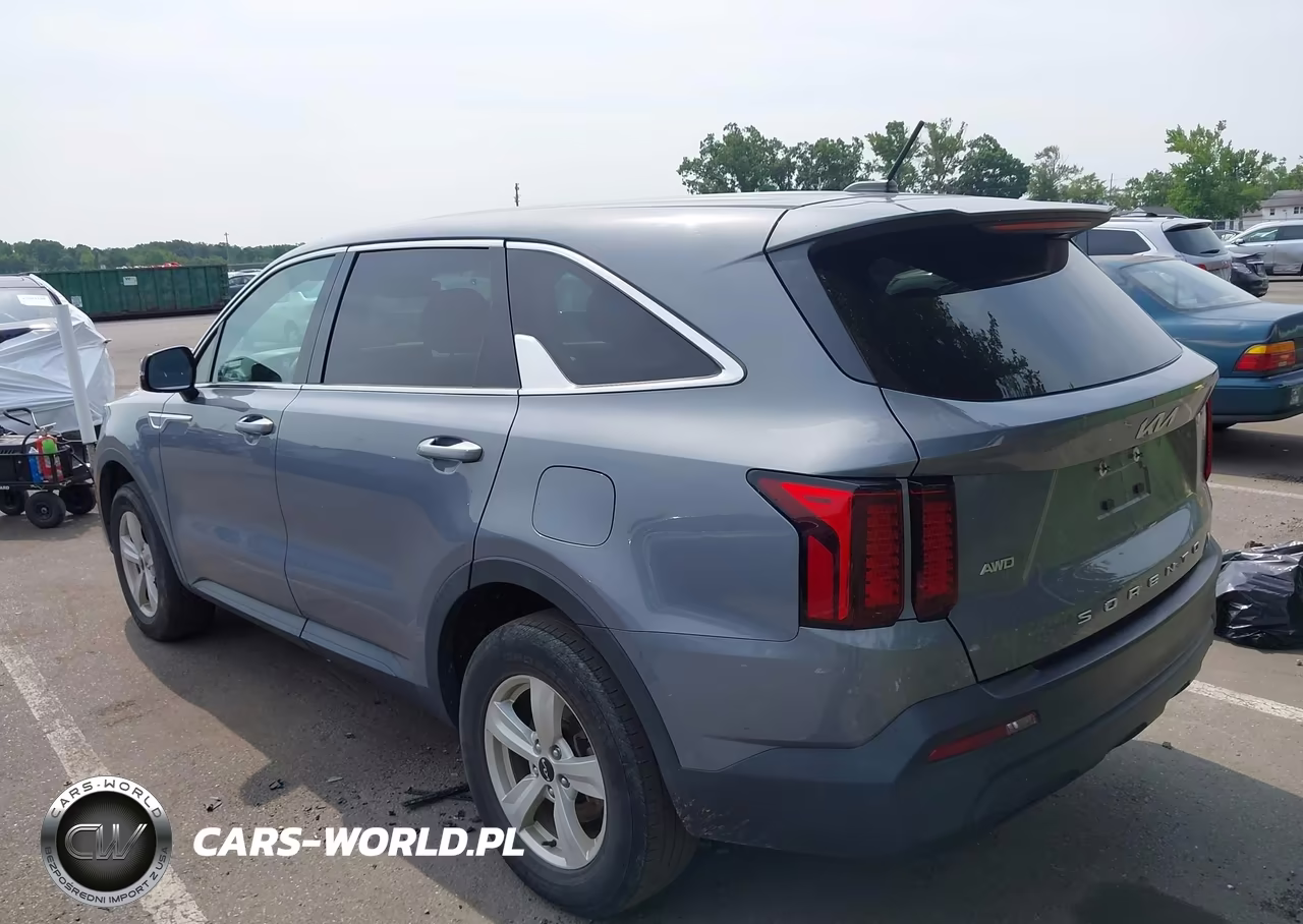 2022 Kia Sorento Lx VIN:5XYRGDLC4NG075057 - 3
