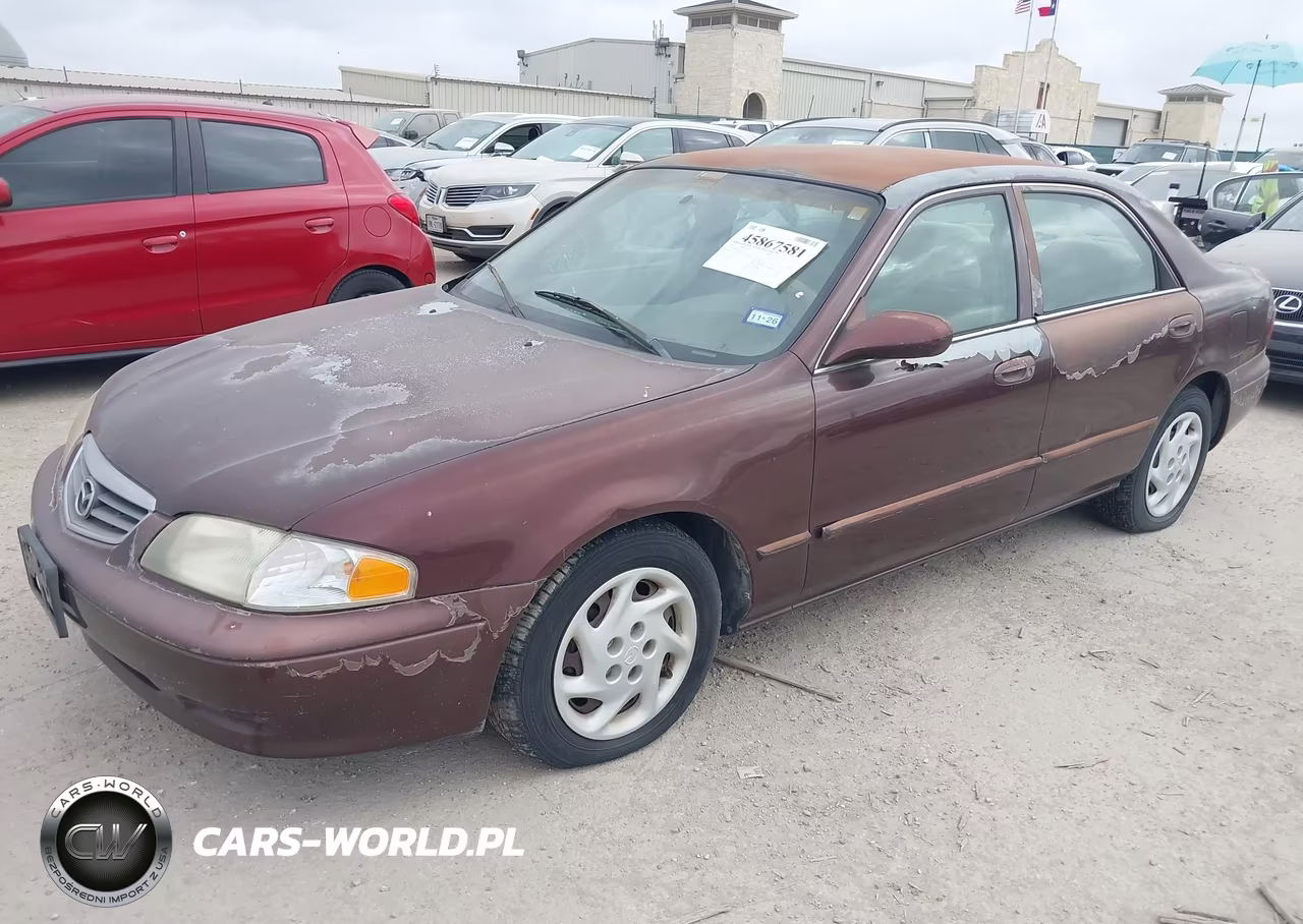 2002 Mazda 626 Lx VIN:1YVGF22C425307137 - 2