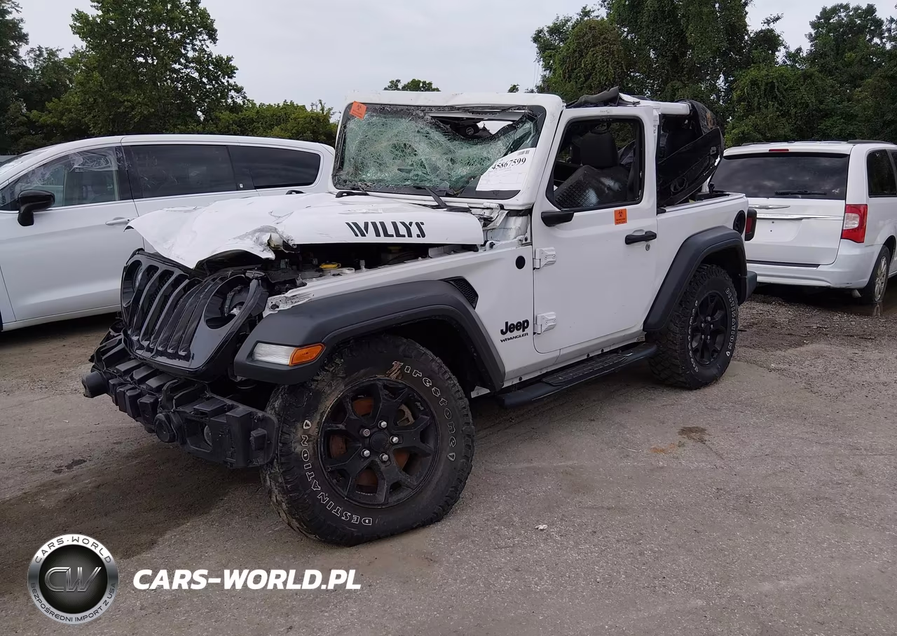 2020 Jeep Wrangler Willys Sport 4X4 VIN:1C4GJXAN4LW350795 - 2
