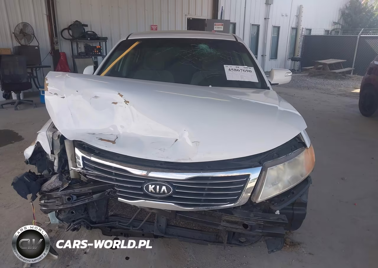 2009 Kia Optima Lx VIN:KNAGE228895367644 - 12