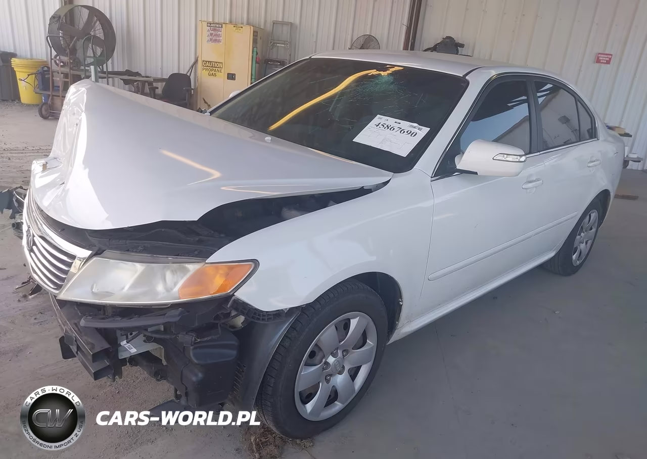 2009 Kia Optima Lx VIN:KNAGE228895367644 - 2