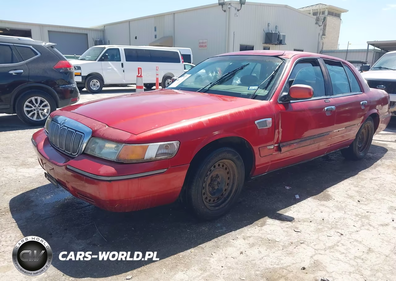 2000 Mercury Grand Marquis Gs VIN:2MEFM74W2YX720188 - 2