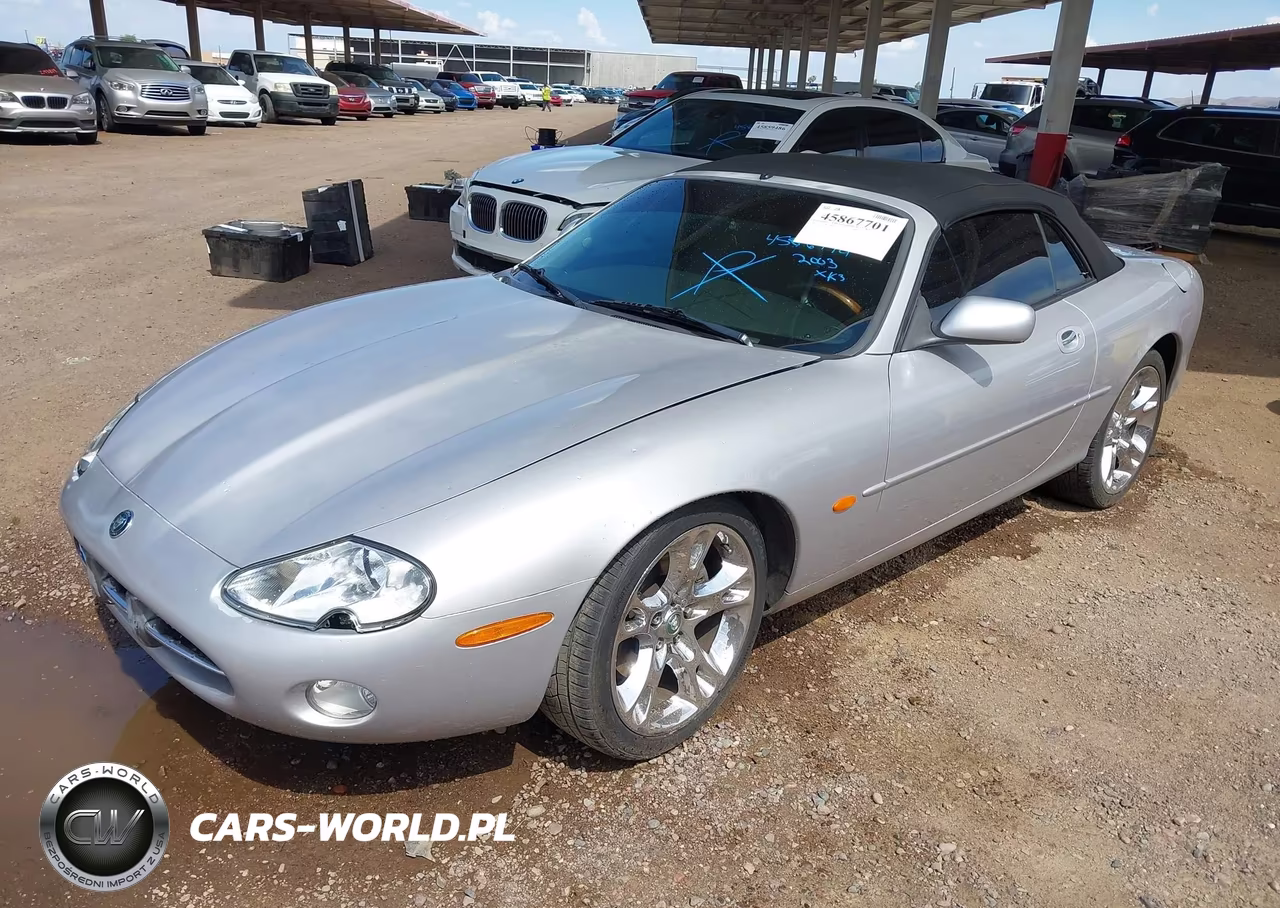 2003 Jaguar Xk8 VIN:SAJDA42C932A33539 - 2