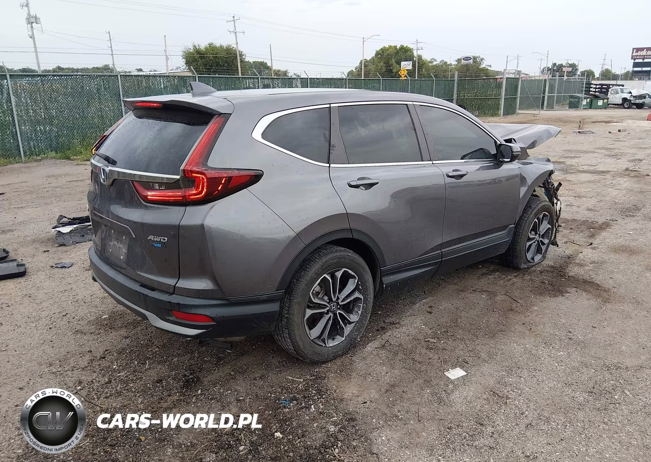2021 Honda Cr-V Awd Ex VIN:5J6RW2H57MA005840 - 4