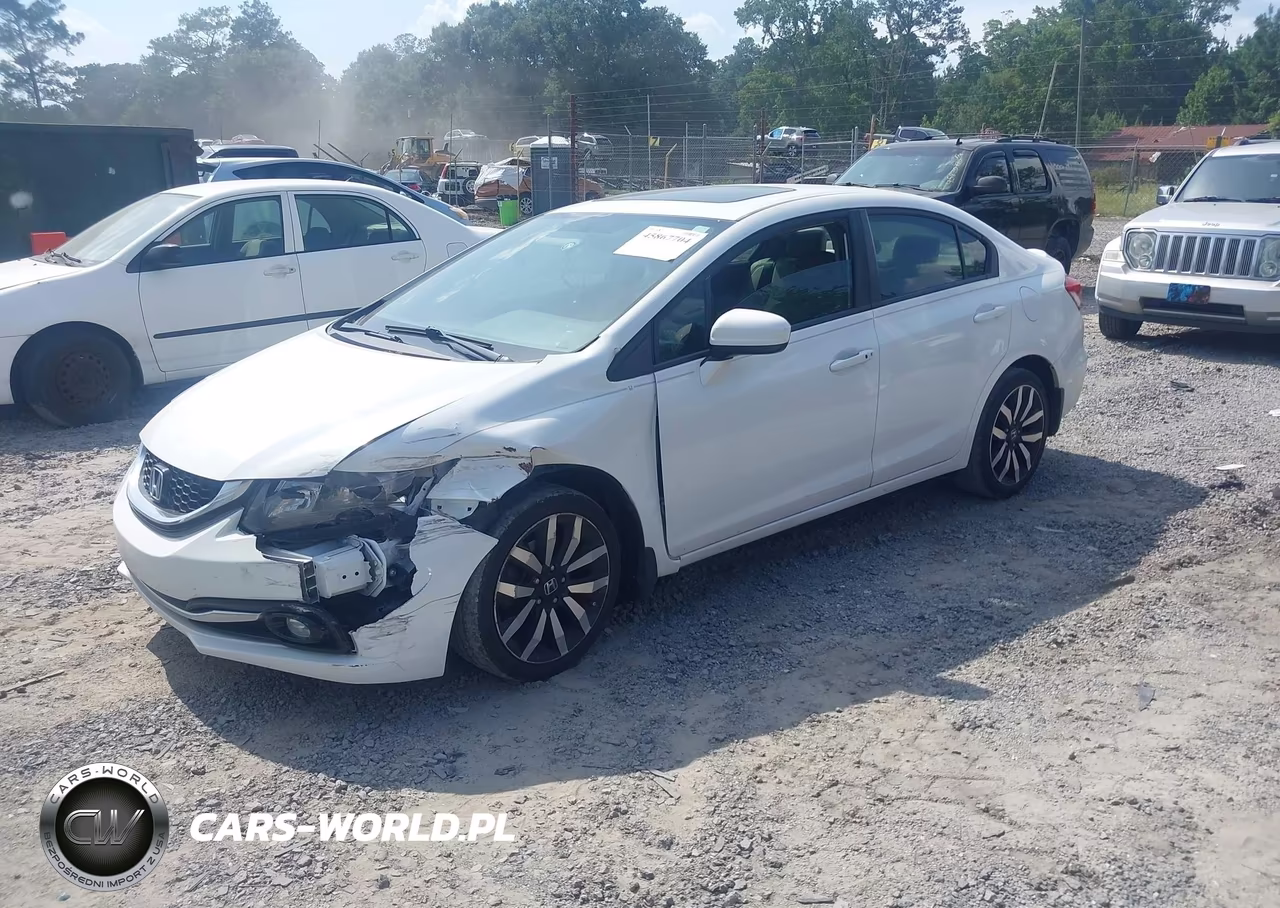 2015 Honda Civic Ex-L VIN:19XFB2F91FE067809 - 2
