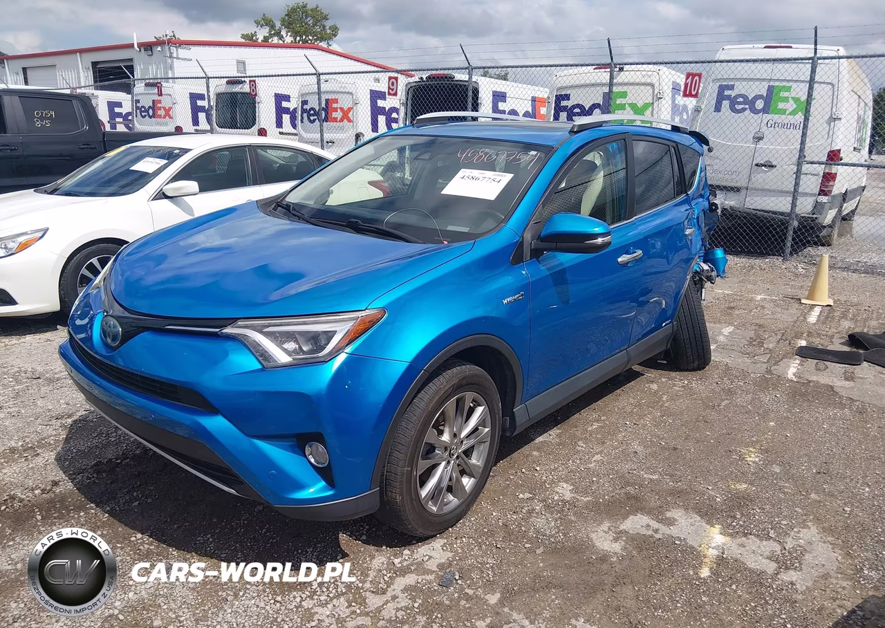 2016 Toyota Rav4 Hybrid Limited VIN:JTMDJREV4GD007639 - 2